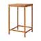 Alaterre Furniture Brandon Acacia Wood Outdoor Bar Height Bistro Set, Set of 3 ANBD01ANO - alternate 9